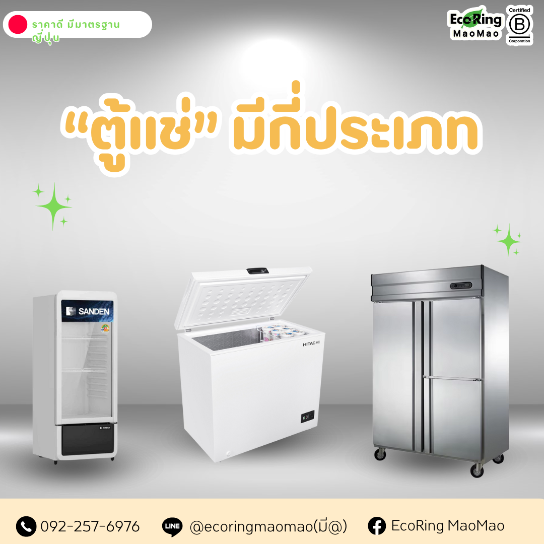 ‼️ตู้แช่ มีกี่ประเภท