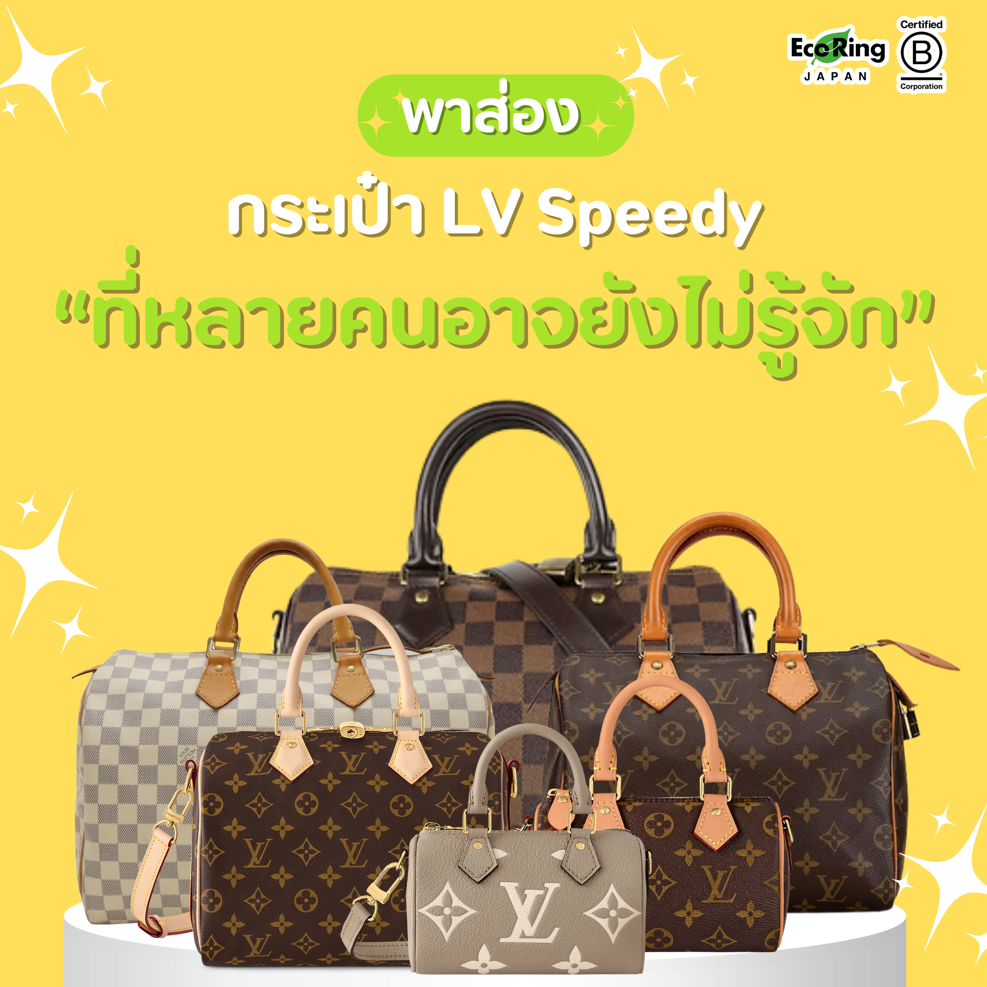 พาส่อง กระเป๋า LV Speedy ที่หลายคนอาจยังไม่รู้จัก